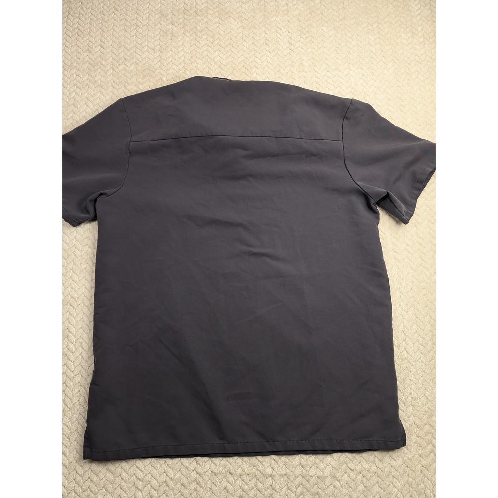 FIGS Technical Collection Polo Shirt Mens Small Gray‎ Short Sleeve - Picture 8 of 9
